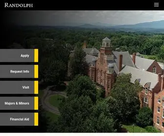 Randolphcollege.edu(Randolph College) Screenshot