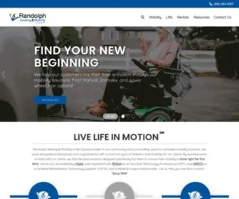 Randolphmedical.com(Your Mobility Experts) Screenshot