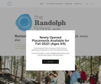 Randolphschool.org(The Randolph School) Screenshot