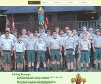 Randolphtroop50.com(Randolphtroop 50) Screenshot