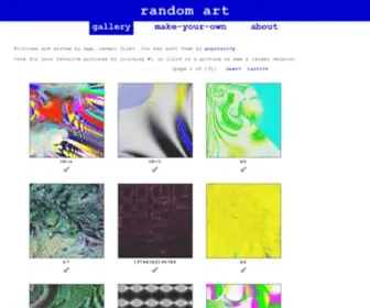 Random-ART.org(Random art) Screenshot
