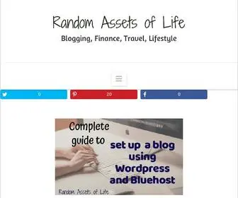 Randomassetsoflife.com(Our helpful blog) Screenshot