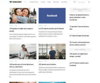 Randomeo.com(Tu web de Cultura) Screenshot