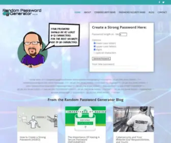 Randompasswordgenerator.online(Random Password Generator) Screenshot