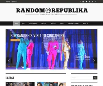 Randomrepublika.com(Random Republika) Screenshot