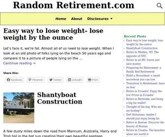 Randomretirement.com(Random) Screenshot