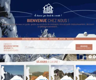 Randonnee-Hotels.com(Vacances randonnée France) Screenshot