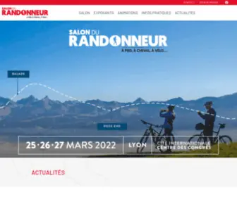 Randonnee.org(Salon du Randonneur) Screenshot