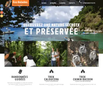 Randonnees-Guadeloupe.com(Randonnées Guadeloupe) Screenshot