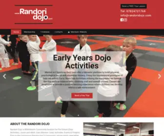 Randorijudo.com(Randori-dojo) Screenshot