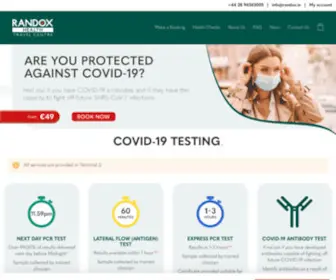 Randox.ie(Dublin Airport Randox) Screenshot