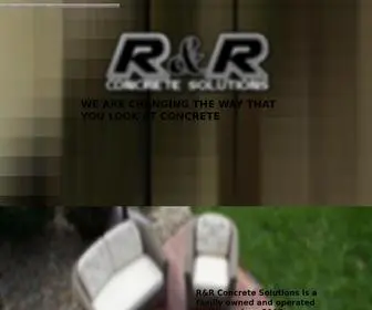 Randrconcretesolutions.com(R&R) Screenshot
