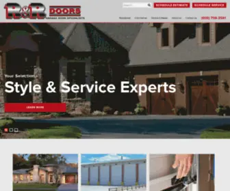 Randrdoors.com(Garage Door Company) Screenshot