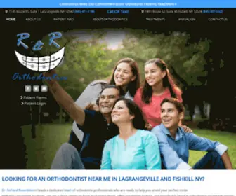 Randrorthodontics.com(Orthodontist Poughkeepsie LaGrange Fishkill) Screenshot