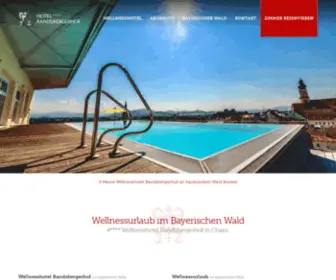 Randsbergerhof.de(4 Sterne Wellnesshotel in Bayern) Screenshot