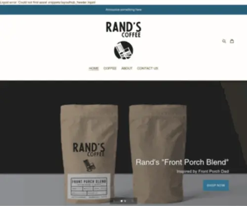 Randscoffee.com(Rand's Coffee) Screenshot