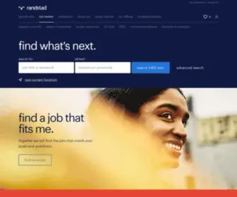 Randstad.co.uk(Jobs Recruitment and Employment Agency) Screenshot