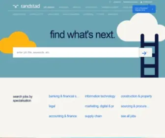 Randstad.com.hk(Recruitment Agency) Screenshot