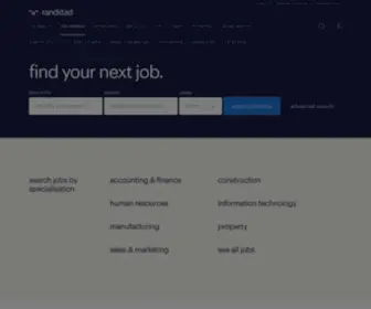 Randstad.com.my(Recruitment Agency) Screenshot