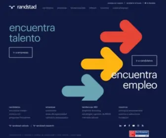 Randstad.es(Servicios globales de RRHH y empleo) Screenshot