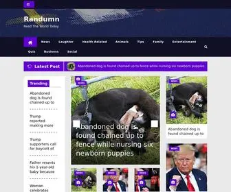 Randumn.com(Read The World Today) Screenshot