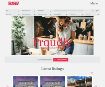 Randw.com.au(Real Estate Agents in Sydney NSW & QLD) Screenshot
