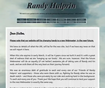 Randy-Halprin.net(Randy Halprin) Screenshot