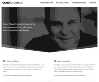 Randycharach.com(Randy Charach) Screenshot