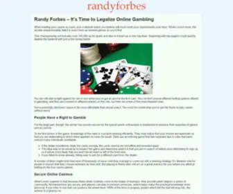 Randyforbes.com(Randy Forbes) Screenshot