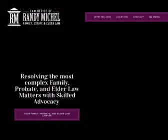 Randymichel.com(Family Law) Screenshot