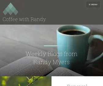 Randymyersblog.com(Weekly Blogs from Randy Myers) Screenshot