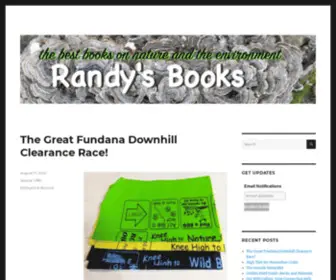 Randysbooks.com(Best Books on Nature and the Environment) Screenshot