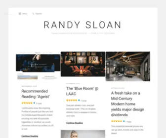 Randysloan.com(Randy Sloan) Screenshot