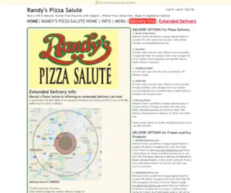 Randyspizzaonline.com(Randy's Premier Pizza) Screenshot