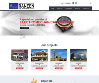 Raneenmep.ae(Raneen Electromechanical Co) Screenshot