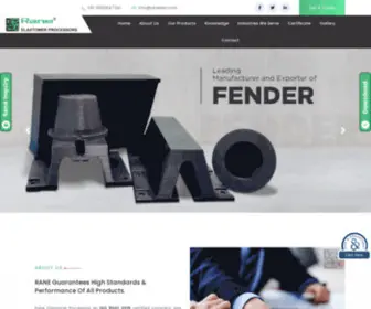 Ranelast.com(Extruded Rubber Profiles manufacturers) Screenshot