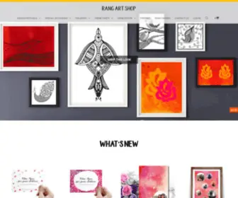 Rangartshop.com(Rang Art Shop) Screenshot