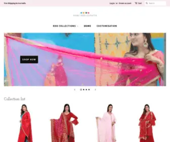 Rangdesidupatta.com(RangDesiDupatta) Screenshot