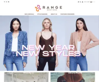 Rangeboutique.com(Women's Clothing) Screenshot