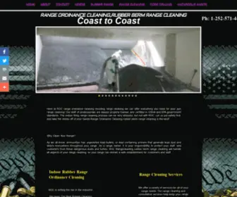 Rangecleaning.net(Range Ordinance Cleaning) Screenshot