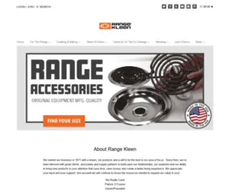 Rangekleen.com(Range Kleen) Screenshot