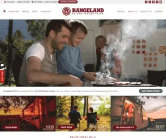 Rangelandrv.com(Rangeland RV) Screenshot