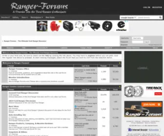 Ranger-Forums.com(The Ultimate Ford Ranger Resource) Screenshot
