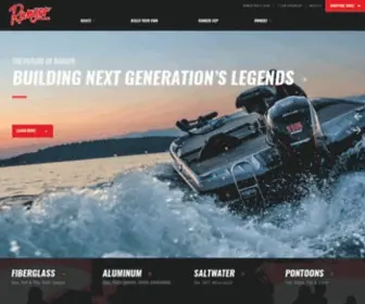 Rangerboats.com Screenshot