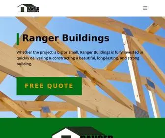 Rangerbuildings.com(Ranger Buildings Pole Barn Buildings in Southwest Louisiana) Screenshot