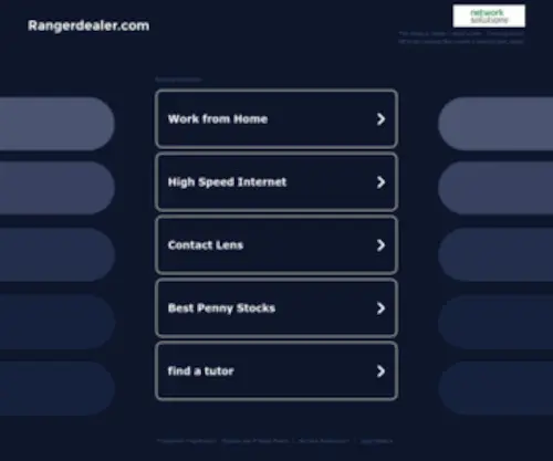 Rangerdealer.com Screenshot