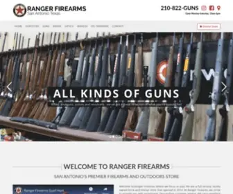 Rangerfirearmsoftexas.com(Ranger Firearms) Screenshot