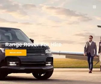 Rangeroverforhire.co.uk(Range Rover Autobiography For Hire In London) Screenshot