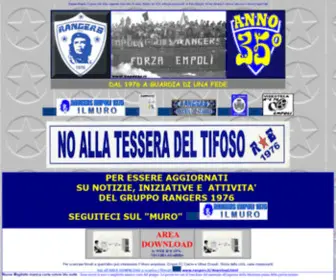 Rangers.it(Rangers 1976 Empoli VECCHIA GUARDIA) Screenshot