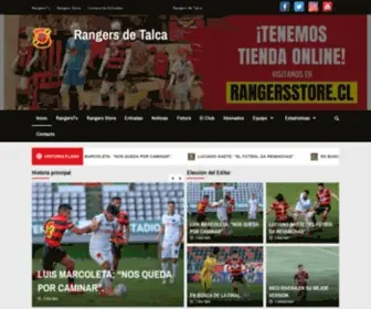 Rangersdetalca.com(Rangers de Talca) Screenshot